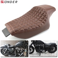 For Harley Sportster XL 883 iron X48 XL883 Sportster 1200 Forty-eight 2004-2016 Leather Two Up Driver Front Rear Passeng