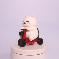 騎三輪車的3D列印貓公仔 – 可愛桌上擺設、療癒收藏禮物