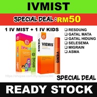 IV MIST ORIGINAL Minyak Angin Aromatherapy RAWAT RESDUNG GATAL MATA DAN HIDUNG ALL SET IV MIST Aroma
