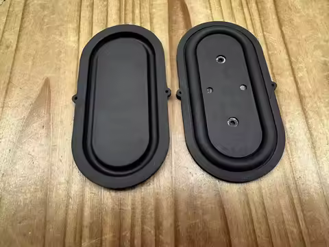 2PCS GHXAMP For Harman High-Performance 108x55mm Oval Passive Radiator for Enhanced Bass