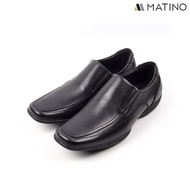 MATINO SHOES รองเท้าชายคัทชูหนังแท้ รุ่น MC/S 4406 - BLACK