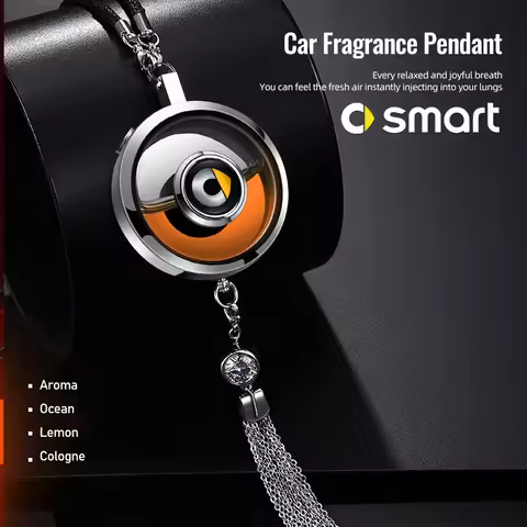 Car Air Freshener Perfume Fragrance Pendant Diffuser For Smart Fortwo 451 450 EQ Forfour Roadster Fo