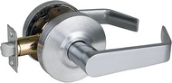 Heavy Duty Commercial Passage Door Lever Handle Set UL Listed and 3 Hour Fire Rated Key-Less Hall & 