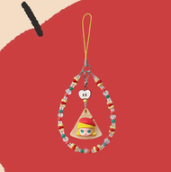 Popmart Fruit cut spell cute grain Machine chain short chain pendant chain bubble Matt genuine cute 