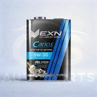 EXN 5W30 Semi Synthetic Engine Oil 4L | Minyak Hitam | Minyak Engine