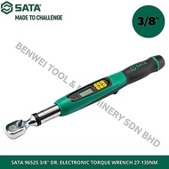 (ND) SATA 96525 3/8" DR. ELECTRONIC TORQUE WRENCH 27-135NM / JUNIOR DIGITAL TORQUE WRENCH