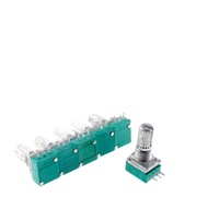 5pcs RV097 Volume Potentiometer 3-Pin Resistance Value B5K10K20K50K100K Adjustable Potentiometer