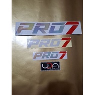 CUTTING STICKER TEAM STICKERPRO7 PRO7