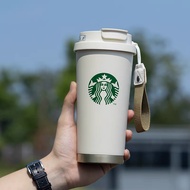 12สไตล์! ถ้วยน้ำร้อนแก้วสตาร์บัค316โลหะสแตนเลสสองชั้นกระบอกน้ำความจุสูงรถยนต์ถ้วยกาแฟดื่ม520มล.