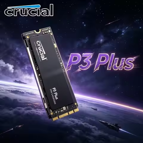 Crucial 2TB Crucial P3 Plus M.2 NVMe PCIe4 SSD 3D NAND Ultra Fast Internal Gaming Drive OEM Storage 