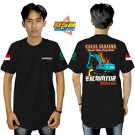 Degree Bachelor's Excavator Distro T-Shirts Can Be Customized - HSHCloth