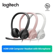 [Super cheap] Logitech H390 USB Headset with noise-canceling microphone super soft headphones