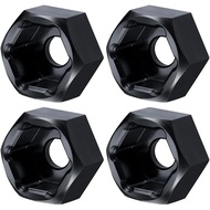 MORLORDY 4Pcs Penyesuai Hub Hex Roda 5mm hingga 7mm Penyambung Hex RC untuk Trak RC WPL D12 1/10 dan