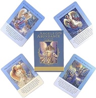 Tarot Cards for Beginners, 44 Tarot Deck and Oracle Deck, The Angels of Abundance Oracle Cards Tarot Cards with Meanings on Them and Angel Tarot Cards with e-Guide Book