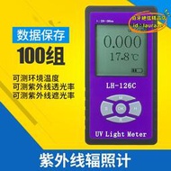 【優選】lh-126c uvc紫外輻照計uv-254nm殺菌燈管強度儀功率計照度計