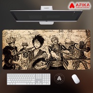 Mouse Pad Professional Gaming XL Desk Mat One Piece Motif 80x30x0.2 cm