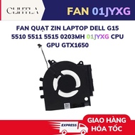 FAN Dell Laptop FAN G15 5510 5511 5515 0203MH 01JYXG CPU GPU GTX1650