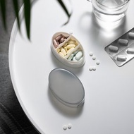 便攜藥盒│3格藥盒│隨身迷你藥盒│收納盒│藥片分裝│日本風格