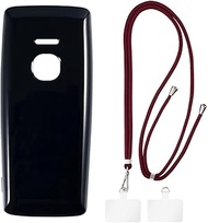 Case and Crossbody Lanyard Set Compatible with Nokia 8210 4G Phone Cover and Adjustable Neck Strap w