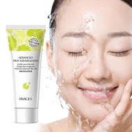 IMAGES Advanced Fruit Acid Exfoliation Deep Cleansing Moisturizes Gel Skin Care Cream Scrub 80g