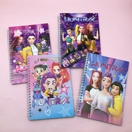 4pcs 2026 Hot-selling K-POP Demon Hunters Coil Book High-value Demon Hunters Merchandise Student Not