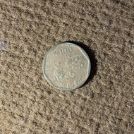 uang lama 100 rupiah 1998
