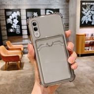 Casing For Vivo V40 Lite V 40 Pro Y200 Y300 T3 ULTRA Transparent Card Slot Phone Casing Anti-fall Cr
