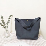 簡簡系列肩背包/帆布斜背包/A4適用書包/雲霧灰/預購中