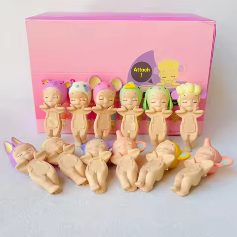 Sonny Angel Blind Box Toys Hippers Dreaming Series Action Figures Anime Mobile Computer Decoration D