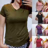 TSHIRT V-NECK SPANDEX RAYON PREMIUM