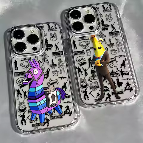 Hot Game Phone Case For iPhone 17 16e 16 15 14 13 12 11 mini Pro Max X XR XSMAX 8 7 Air Plus F-Fortn