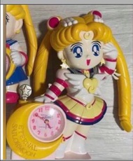 美少女戰士 公主 女王 公仔擺設 日本玩具 動漫 洋娃娃 聲響鬧鐘