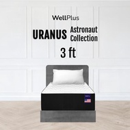 Wellplus ที่นอนพ็อกเก็ตสปริงพรีเมียม รุ่น URANUS ความหนา 11 นิ้ว หนานุ่ม นอนสบาย รองรับสรีระ กระจายน