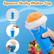 DIY Magic Slushy Maker Squeeze Cup Portable Smoothie Squeeze Cup for Juices Milk and Ice Cream Make