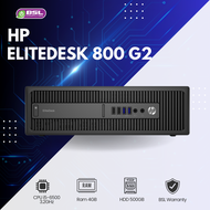คอมมือสอง HP EliteDesk 800 G2 SFF i5 G6 พร้อมใช้งาน มีบริการเก็บเงินปลายทาง USED Computer