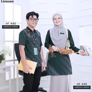 （XS-8XL）Casual bat series baju couple set t shirt baju muslimah jersey blouse muslimah Baju Muslimah tshirt Muslim Sublimation Couple T-Shirts POLO Shirts Baju Muslim Plus Size #2