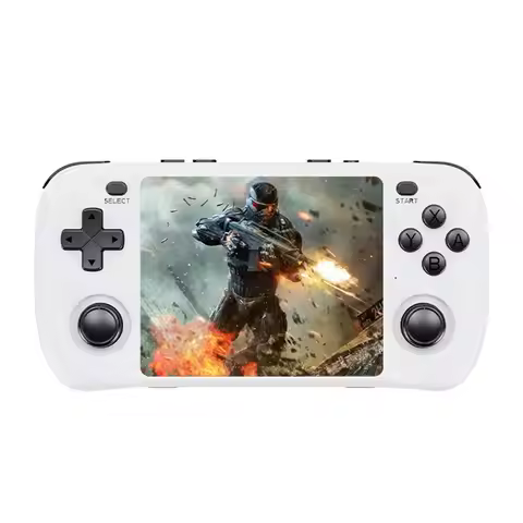 B27B Pocket 3.5 Inch H36S Handheld Game Console 64G For PSP/PS1/GBA/SNES/NES Emulators Portable Vide