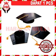 Topi Toga Murah Topi Toga Wisuda Kelulusan Tali Warna Kuning Murah - Harapan Mulya