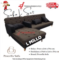 Sofa Procella L Millo Sofa L Millo Kursi Tamu Procella Sofa L Sofa Sudut Minimalis Kursi Tamu Kantor