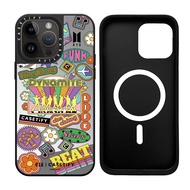 Case Ti Mirror Magnetic Co-Branded BTS BTS Suitable for Apple 15iPhone14promax Phone CASE 13pro Stickers 12 Illustrations Unique 11