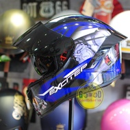 Mũ bảo hiểm Fullface Royal M266 2 Kính tem Yamaha EXCITER Xanh GP