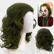 Wig Clown batman joker cosplay Send