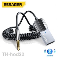 2023♙✜ Bluetooth Aux Dongle USB To 3.5mm Jack Car Audio 5.0 Handsfree Receiver transmitter SP46