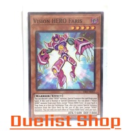 Vision HERO Faris (N) Monster Dark Level5 [Warrior/Effect] Set DI01-AE011 Yu-Gi-Oh! Card OCG Asia EN