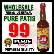 Pangasinan Best JB Bernal Pure Patis 750ML