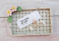 สำลีก้าน คอตตอนบัด ซองขาวเรียบ ซองพลาสติกขาวหรู Cotton Buds รุ่น ฟางข้าวสาลี ของใช้ในโรงแรม เริ่