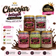 1400ml chocojar ketagih by ainulwaniey