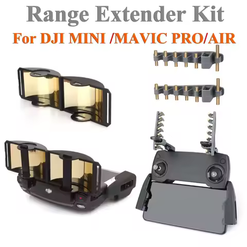 Signal Booster For DJI MAVIC PRO/MINI/AIR Remote Controller Yagi Antenna Amplifier Range Extender Ki