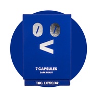 TAG Espresso 7-Capsule Arabica Coffee Selections | No Coffee Machines Needed