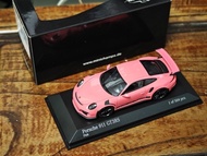 Ready Stock Mini Cut MINICHAMPS 1/43 PORSCHE PORSCHE 911 (991) GT3 RS Pink